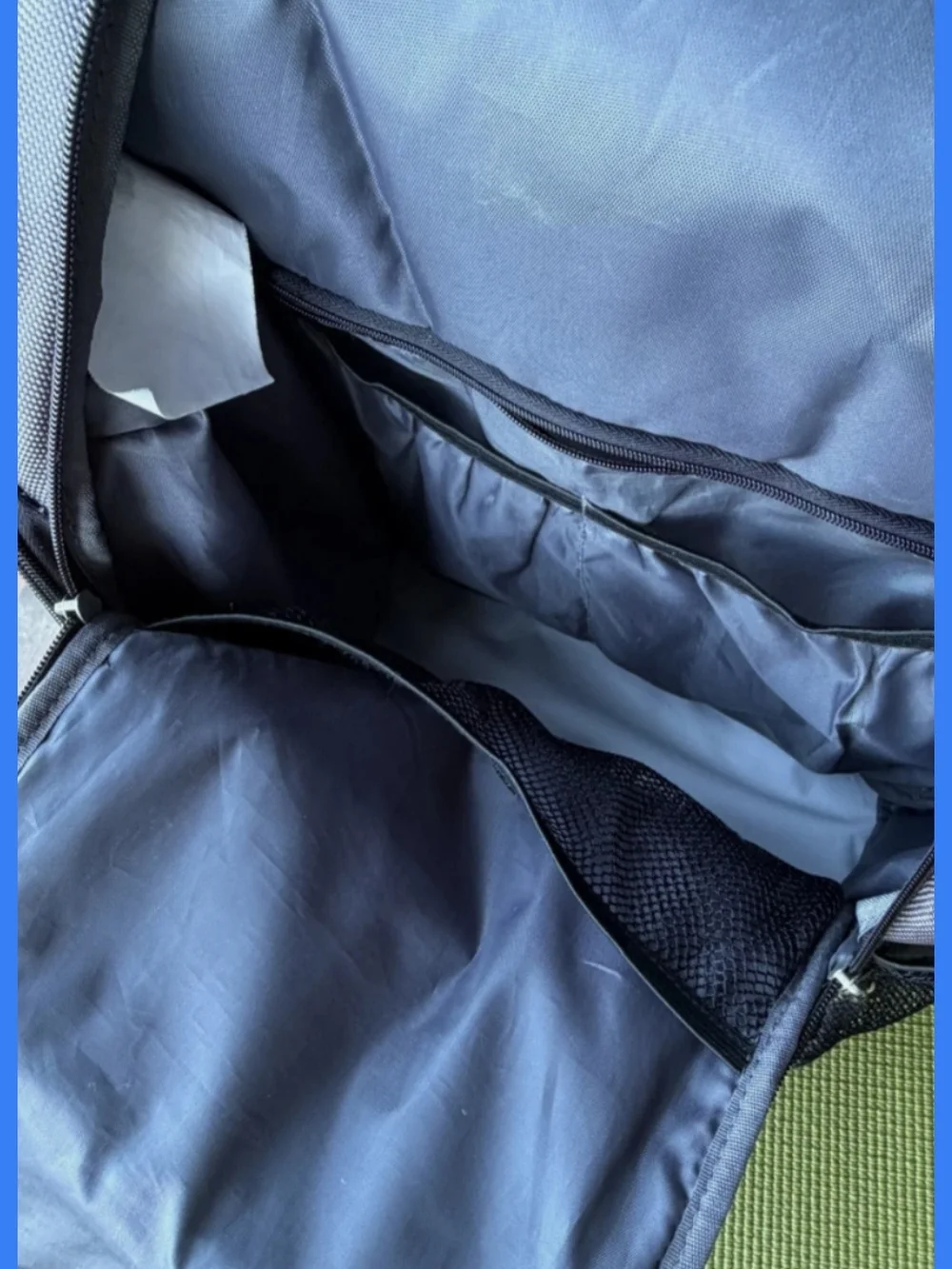 EUC Grey Columbia Summit Rush Backpack Diaper Bag W/Insulated Zip Side Pocket